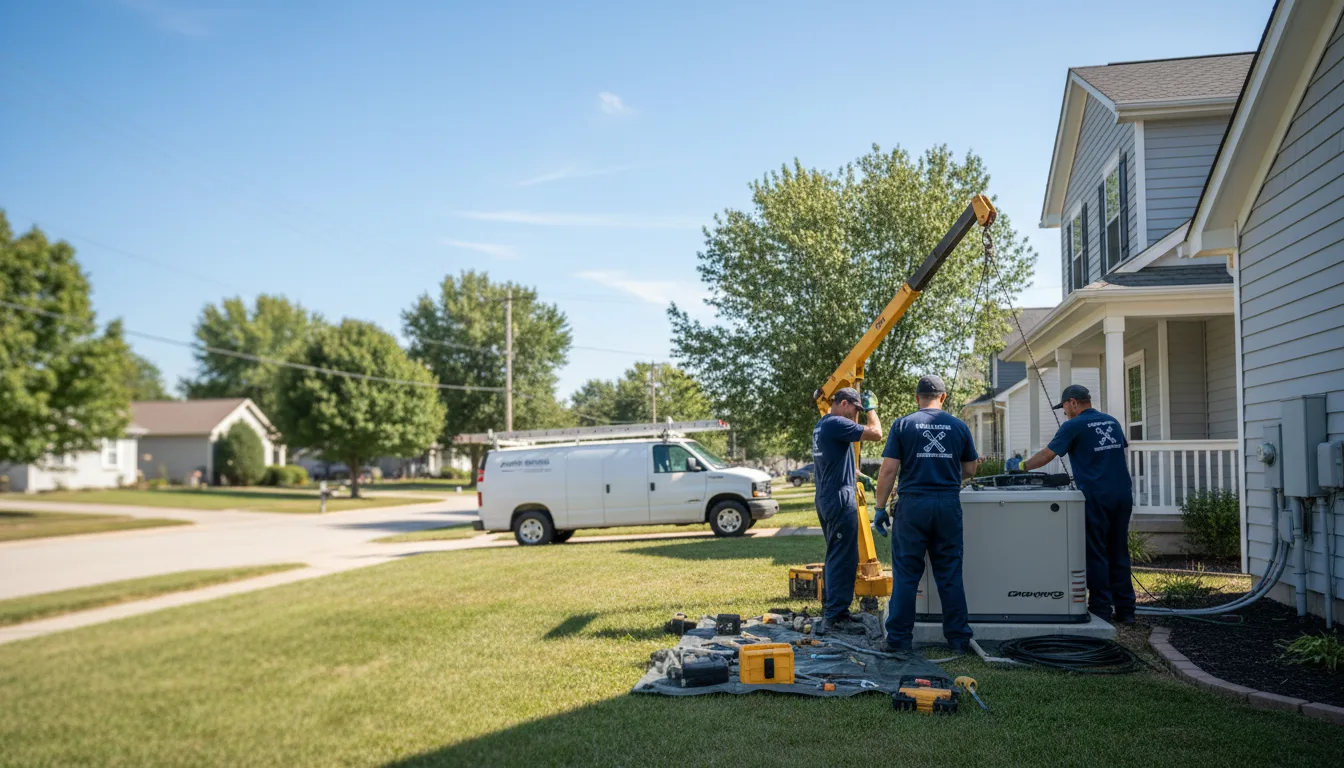 Generator Installation in West Liberty, WV near me
